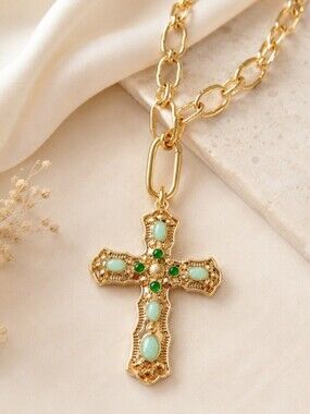 Cross Chain Necklace